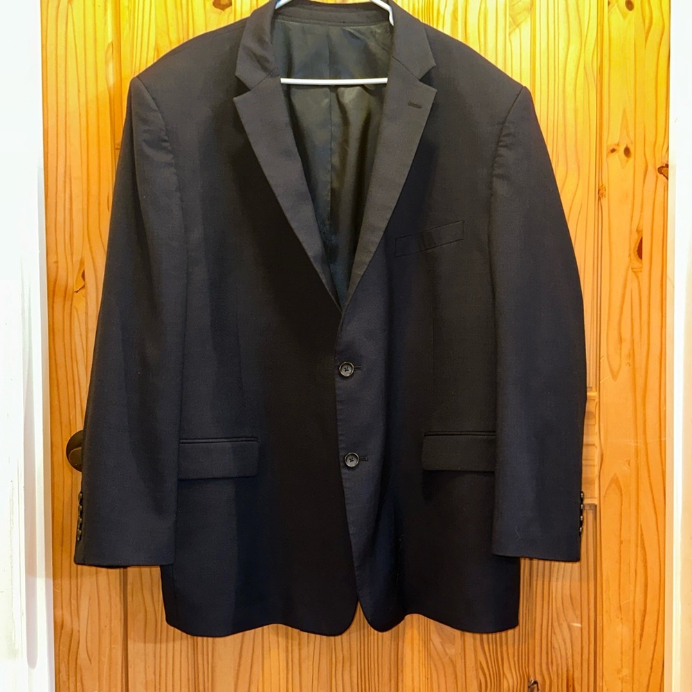 Classic Dark Navy Blue Men's Blazer